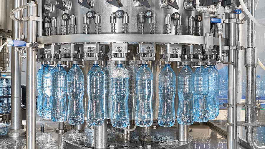 APU fresh water bottling